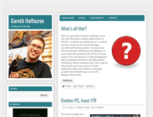 Tablet Screenshot of freelance.halfacree.co.uk